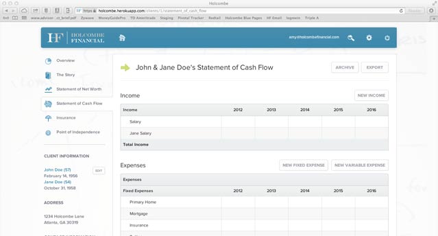 Blue Pages App Screnshot
