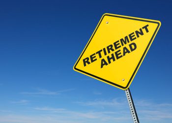 sign that says Retirement Ahead